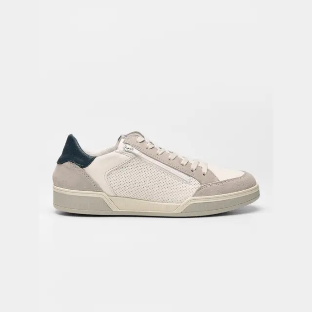 Imac Sneakers Ανδρικό δέρμα/δέρμα Nubuck Άσπρο IMA/752320 WHITE
