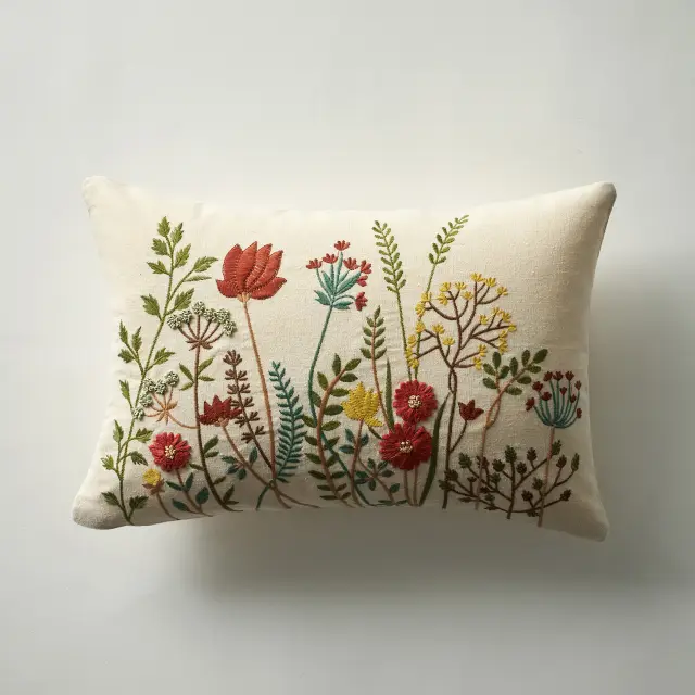 Μαξιλαροθήκη 30x45cm GOFIS HOME Floria 202