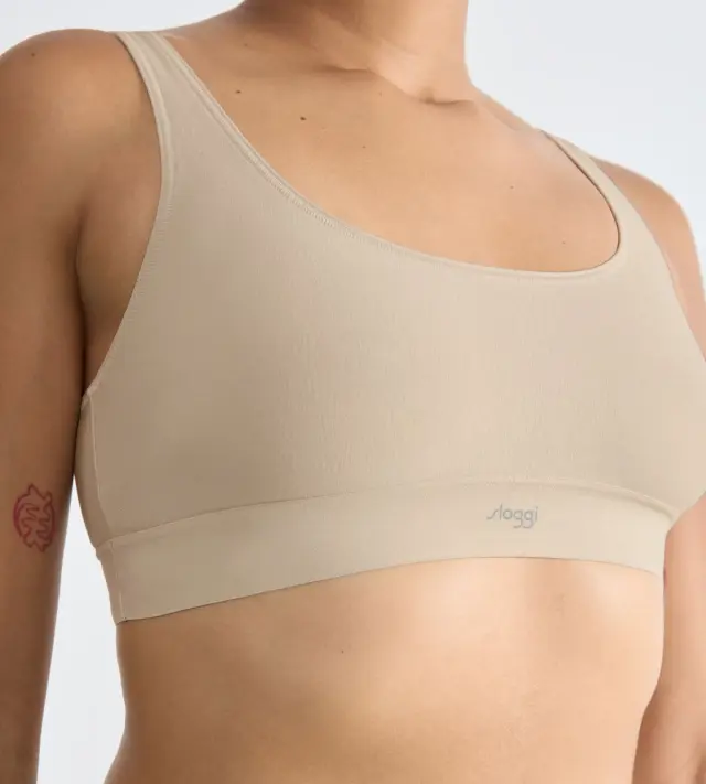 Sloggi Σουτιέν Ever Ease Top Μπεζ της Άμμου 2