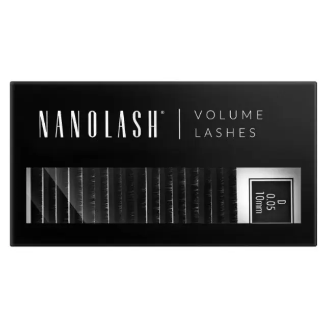 Nanolash Volume Lashes 0.05 D false eyelashes 10 mm