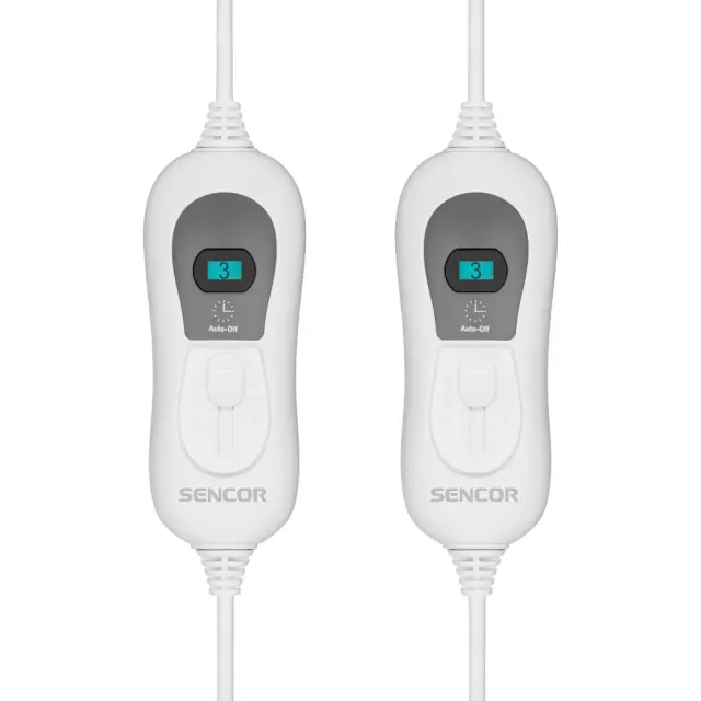 Ηλεκτρική Κουβέρτα (Υπόστρωμα) Sencor SUB 2700WH Διπλή 120W 3