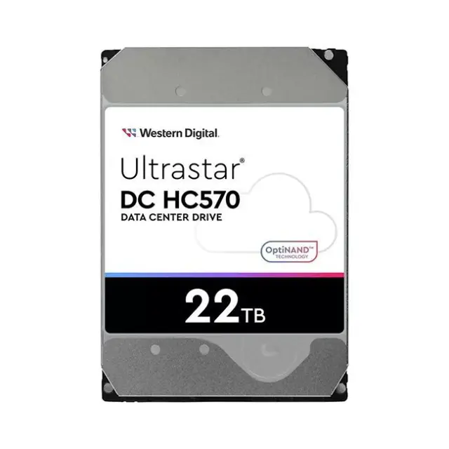 Western Digital Σκληρός Δίσκος Ultrastar DH HC570 22TB 7200 RPM 512MB Sata III (0F48052)