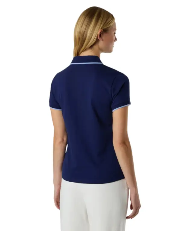 North Sails- Γυναικεία Κοντομάνικη Μπλούζα Polo Modal jersey 092308-000-0805 Μπλε 3