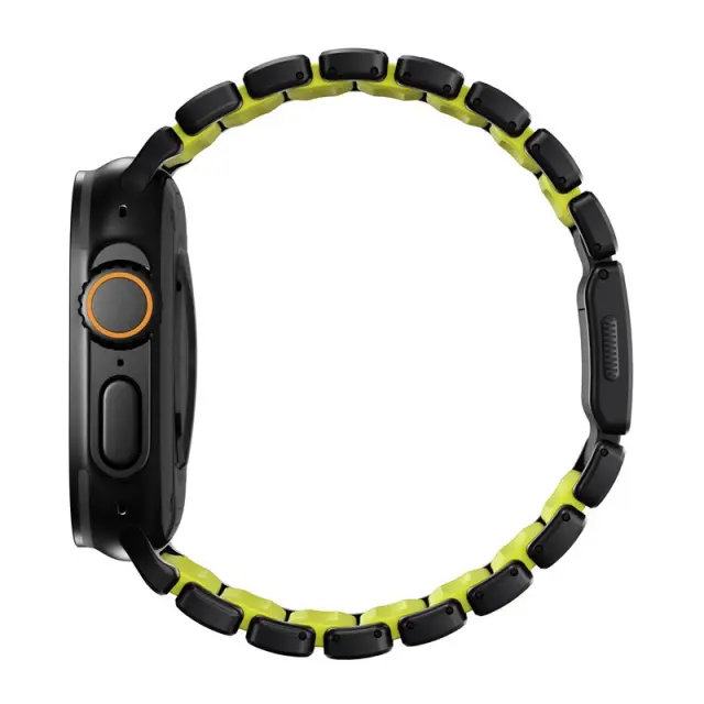 Nomad Stratos Band Black Titanium Volt FKM AW 45/46/49mm 3