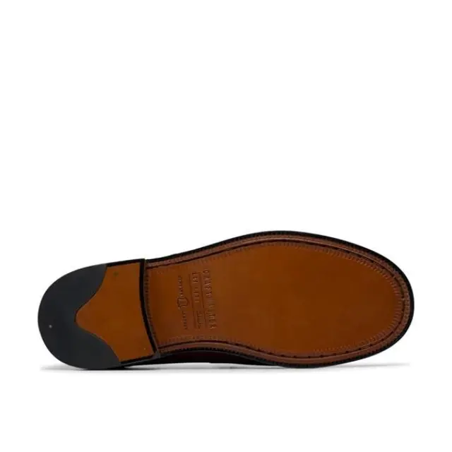 Clarks Craft James Lo Wine Wine Leather