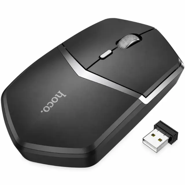 Ασύρματο Ποντίκι Hoco. DI33 Cool Ultra-light 1600dpi 4 Πλήκτρων 2.4GHz Μαύρο