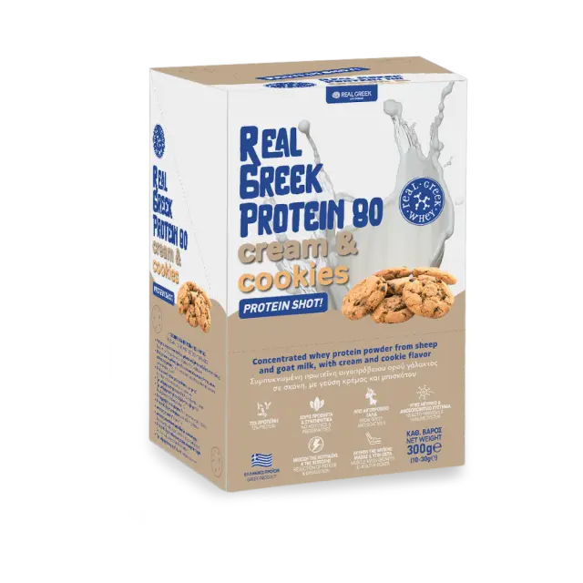 Protein Shot Box: Shot Πρωτεΐνης με γεύση Cream & Cookies – 10 τμχ