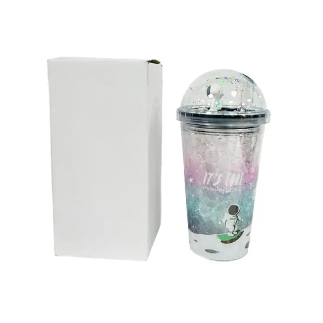 Ποτήρι Πλαστικό με Καπάκι - Water Bottle 0196001 2