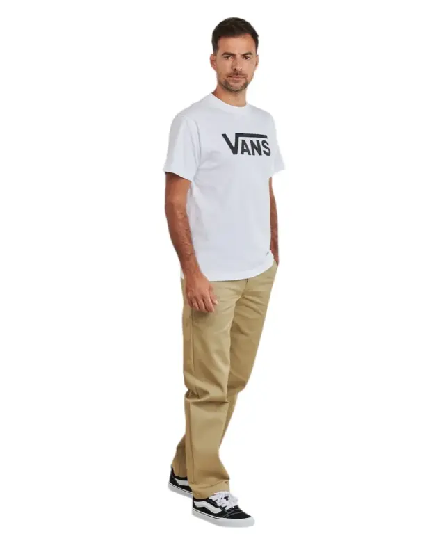 Vans - Ανδρικό T-shirt Κοντομάνικο Classic Logo Royal Cobalt VN000RA1-WHT Λευκό - XL 3