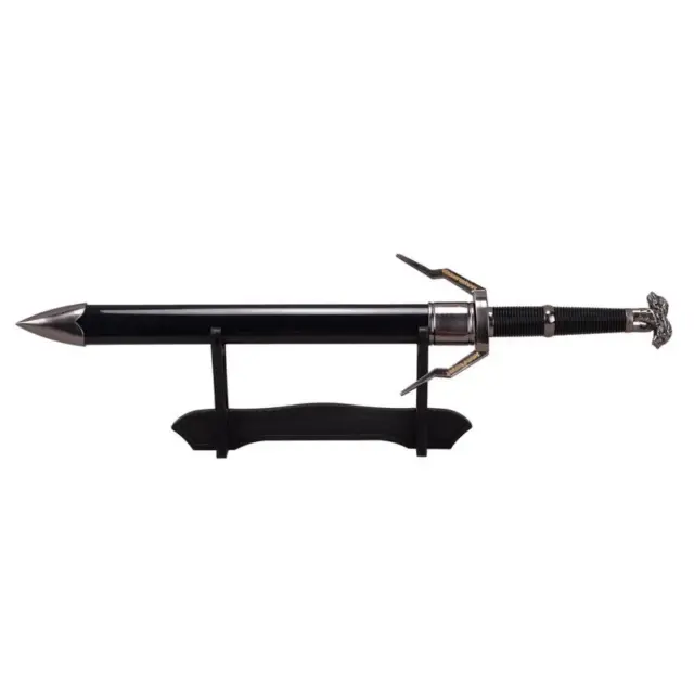 Ρέπλικα σπαθιού The Witcher 42cm miniature sword with a black hilt - S5109 2
