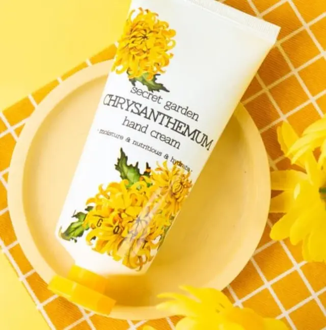 Jigott Secret Garden Chrysanthemum Hand Cream Κρέμα χεριών με εκχύλισμα χρυσάνθεμου 100ml