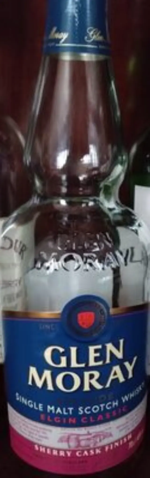GLEN MORAY SHERRY CASK FINISH SINGLE MALT WHISKY 700ML