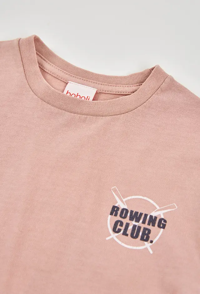 Boboli Knit t-shirt dye για αγόρι 843072-3955 3