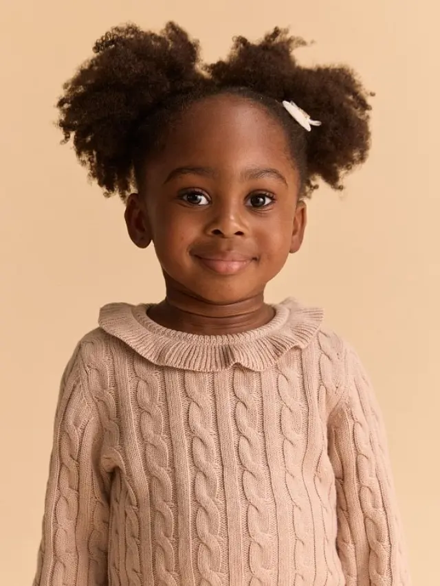 Βρεφικό Σετ για Κορίτσια Knitted Elegance ΚΑΦΕ 3