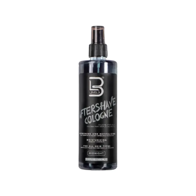 L3VEL3 After Shave Cologne Midnight 400ml