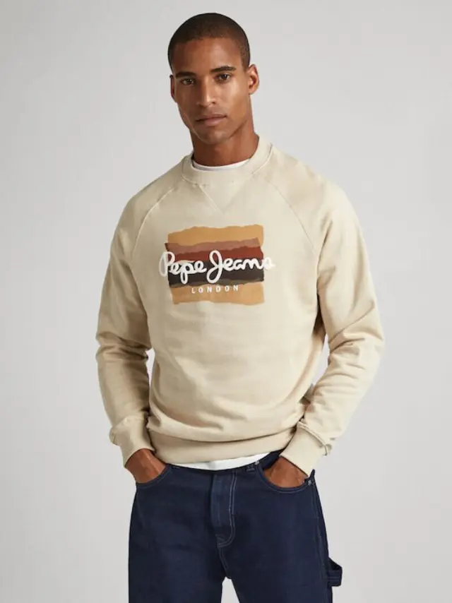 PEPE JEANS SAND-ΦΟΥΤΕΡ ΑΝΔΡΙΚΟ BROWN