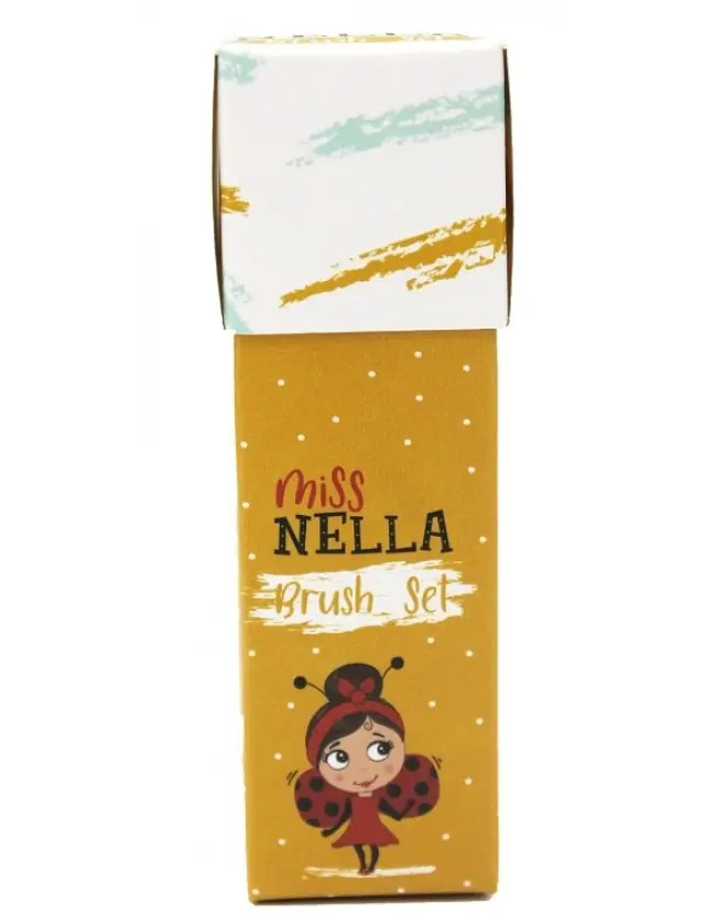 Παιδικό Σετ Πινέλων Μακιγιάζ Miss Nella ΠΟΛΥΧΡΩΜΟ - One Size 3