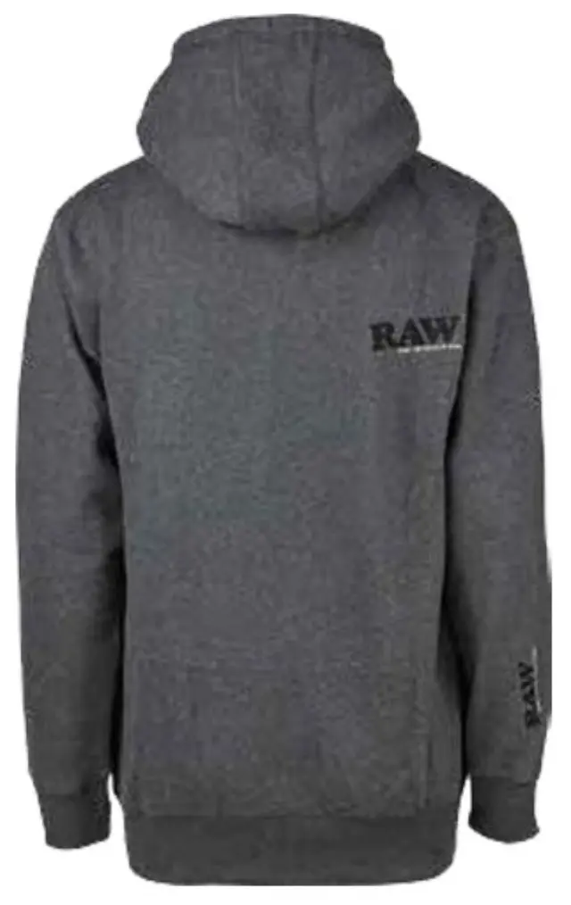 RAWthentic Φούτερ Original Zipper Grey «Raw Edition» με Φερμουάρ - Γκρι - Medium 3