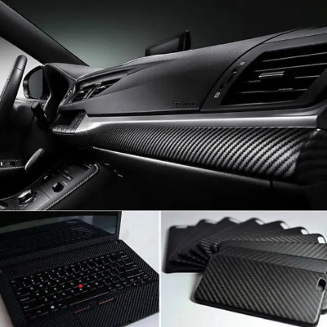 Ταινίες διακοσμητικές αυτοκόλλητες 3D CARBON 7 x 500 cm - 2 τεμ. 2