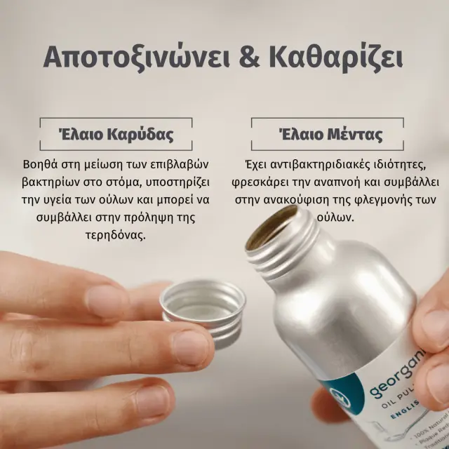 Georganics Στοματικό Διάλυμα για την Ουλίτιδα & κατά της Πλάκας 100ml 2