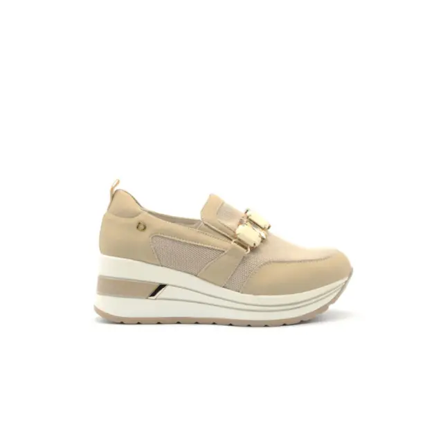 Donna Serena Sneakers Γυναικείο δέρμα Μπεζ DSE/5548 BEIGE - 36