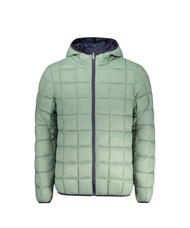 Norway Nautical School - Ανδρικό Χειμωνιάτικο Μπουφάν Reversible Puffer 859155-NAVY Μπλε Σκούρο/Πράσινο 3
