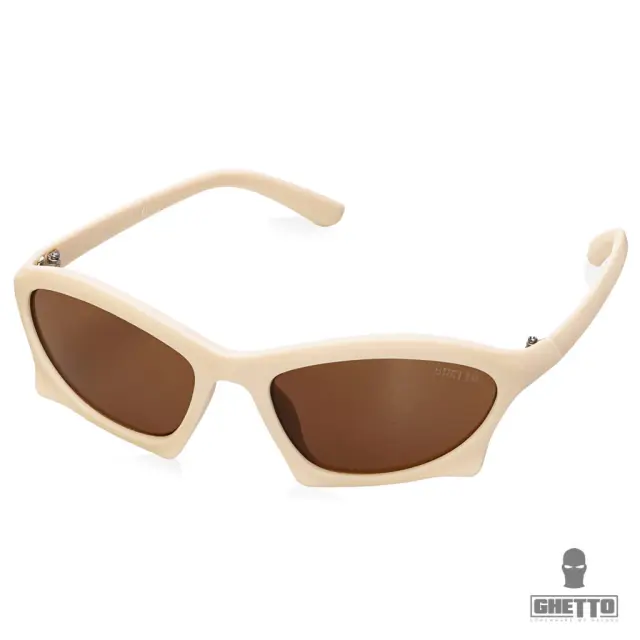 Ghetto Steampunk Sport Sunglasses Unisex Ivory