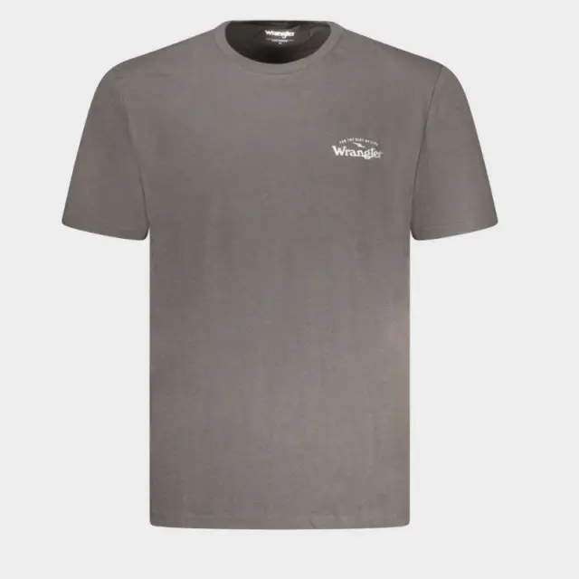 T-Shirt Wrangler 112362366_NEBLACK Μαύρο - 2XL