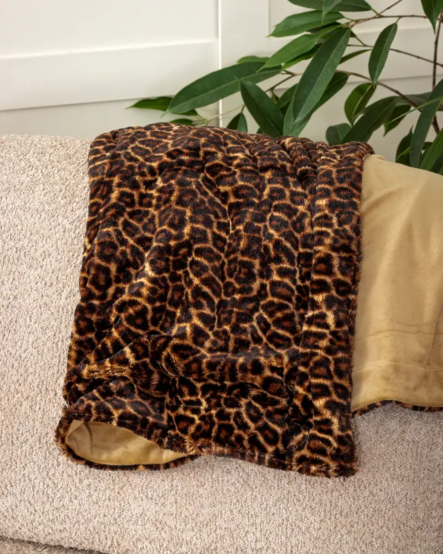 Nima Home Κουβέρτα 150x190 - Pelt Καφέ 2