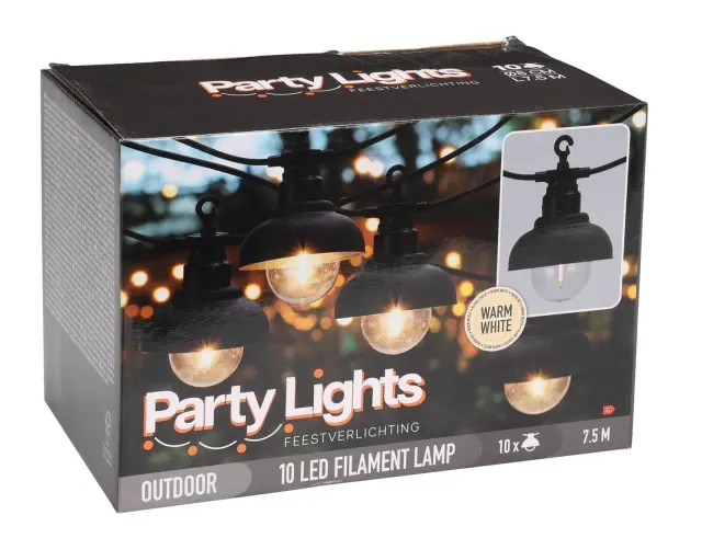 Διακοσμητικός Φωτισμός 10LED - 3 Μέτρα - Θερμό Λευκό LG1000030 3