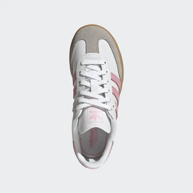 Παιδικά Παπούτσια Adidas Samba Og για Κορίτσια Cloud White/Pink (Μεγέθη 28-35) ΛΕΥΚΟ 2