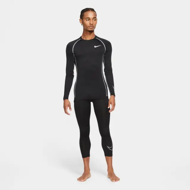 Nike Pro Dri-FIT Tight (DD1919-010) - Μαύρο - S 3