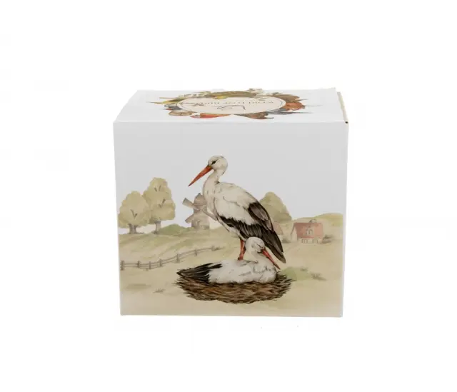 Duo gift World of Birds Πορσελάνινη Κούπα 400ml: Storks 3