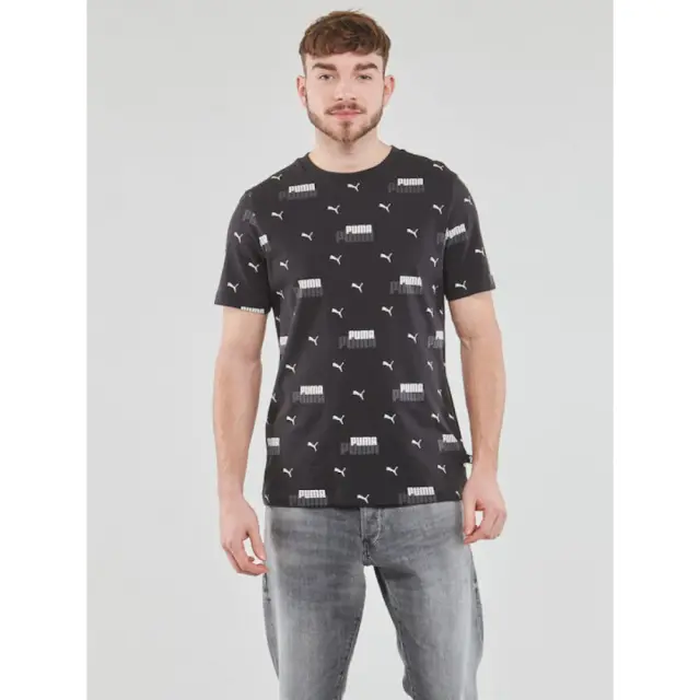 PUMA ESS+ LOGO POWER AOP TEE - M 3