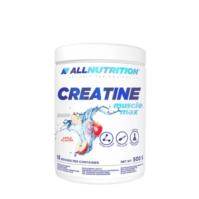 ALLNUTRITION Creatine Muscle Max Apple, 500 g