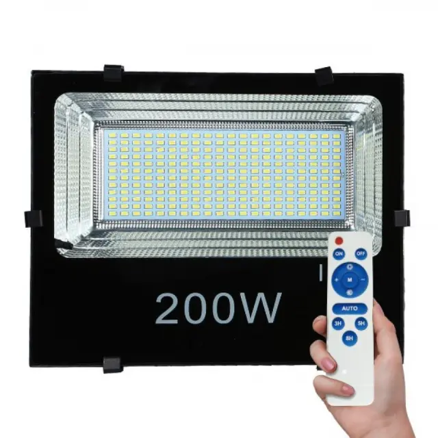 ΠΡΟΒΟΛΕΑΣ LED ΗΛΙΑΚΟΣ ΜΕΡΑ-ΝΥΧΤΑ 200W 6000K
