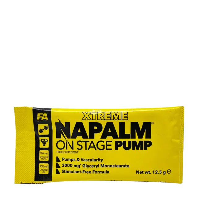 FA - Fitness Authority NAPALM® On Stage Pump Sample
