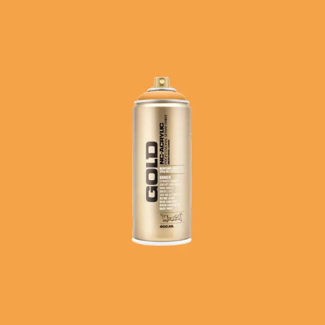 Montana Gold Spray Paint 400ml G2030 Blast Orange