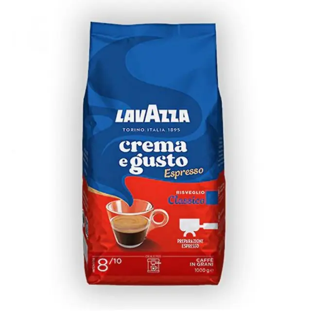 Lavazza Crema e Gusto Classico 1kg Σε Κόκκους