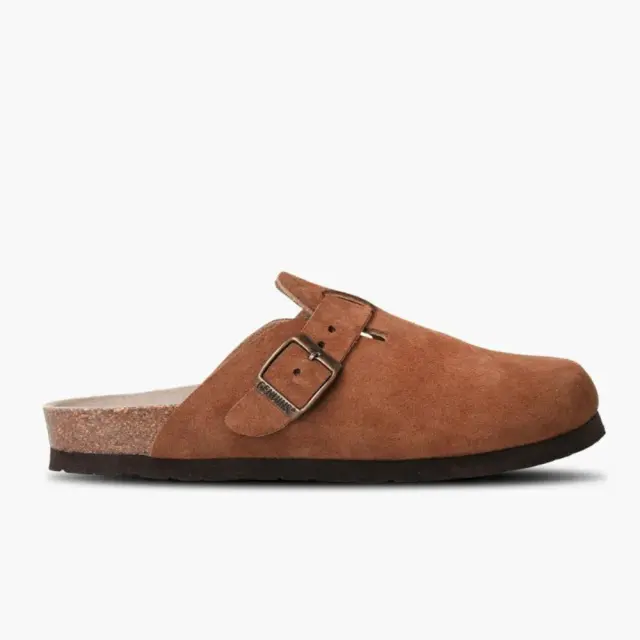 Genuins Σαμπώ Unisex δέρμα suede Καφέ GEN/RIVA MANDORLA