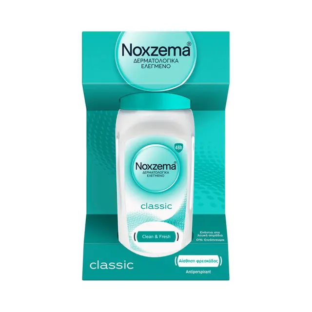 Noxzema Classic Clean & Fresh Αποσμητικό 48h σε Roll-On 50ml 2