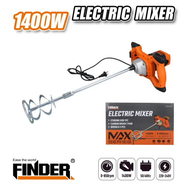 Αναδευτήρας κονιαμάτων Finder - 1400W - 197433 2