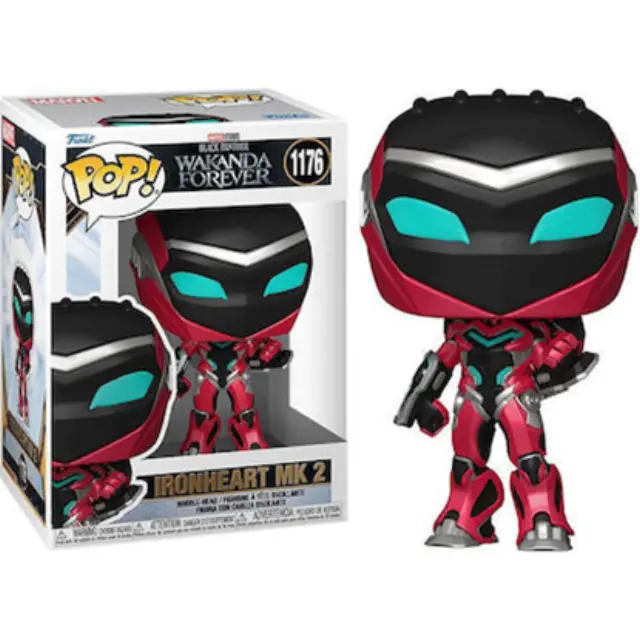 Funko Pop! Marvel: Black Panther Wakanda Forever - Iron Heart MK 2 #1176 Bobble-Head Vinyl Figure