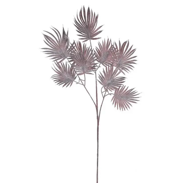 Κλαδί φοίνικα, 72cm, μωβ