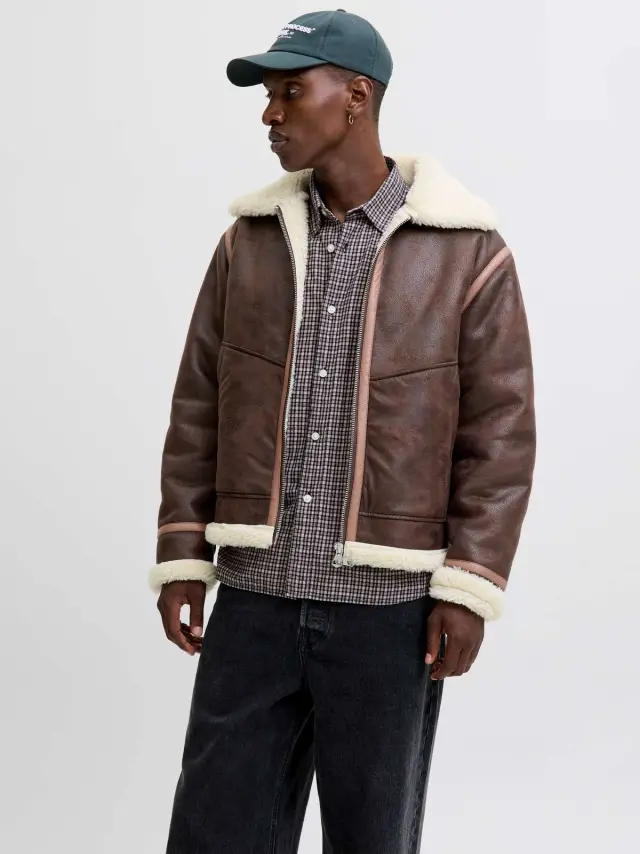 JORLIVERPOOL AVIATOR JACKET SN Chocolate Torte 2