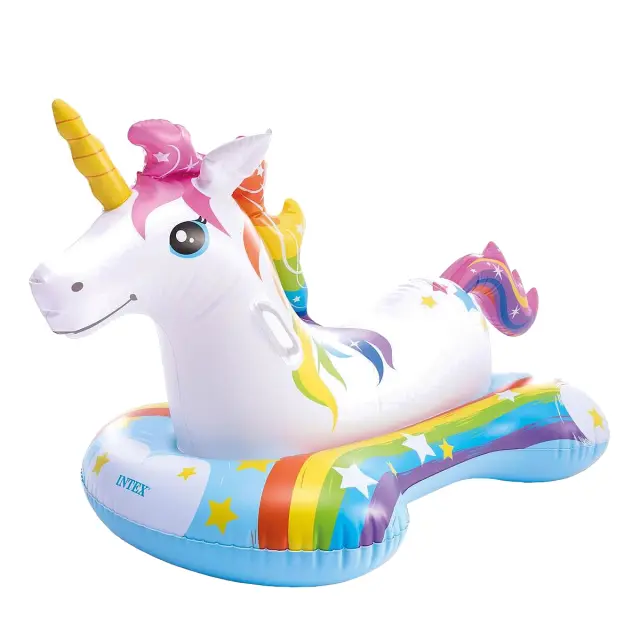 INTEX Φουσκωτό Μονόκερος Unicorn Ride-On