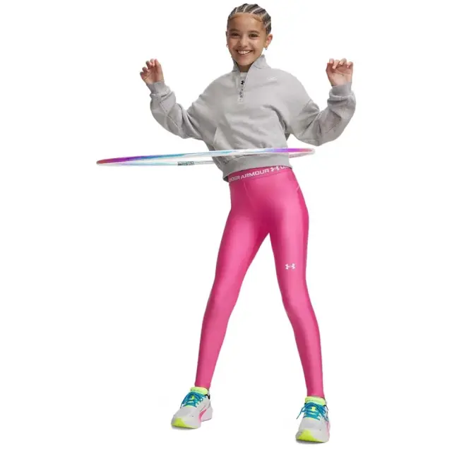 Under Armour Girl's HeatGear Legging Tight Ροζ 6009975-637 (Under Armour) 3