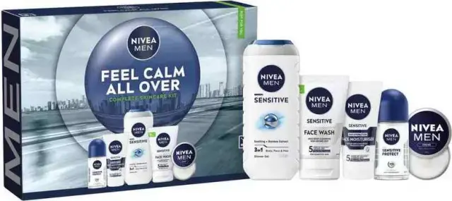Nivea Men Skincare Calm All Over Set Σετ Περιποίησης 5τμχ