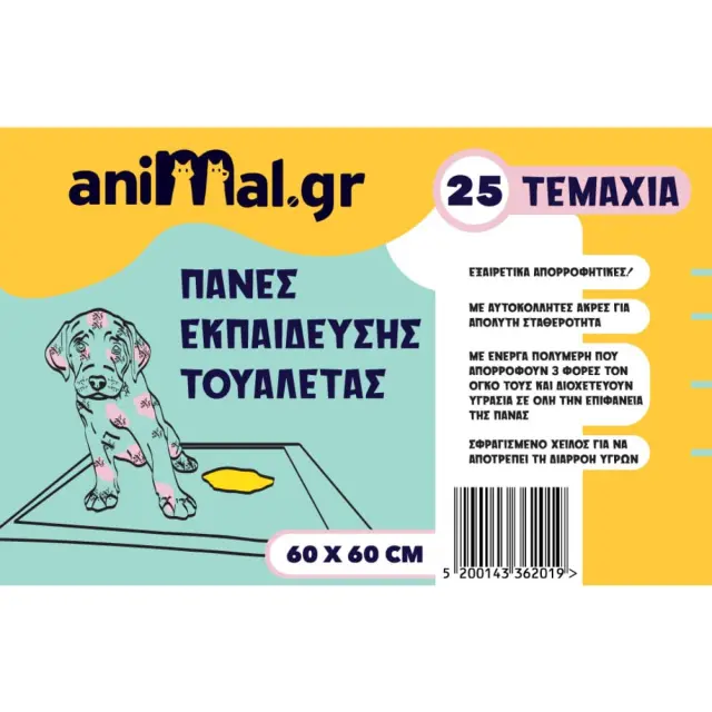 Πάνες Εκπαίδευσης 60x60 25τμ 60x60cm 2