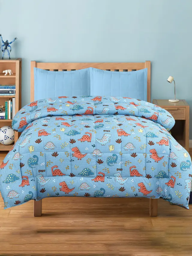 Πάπλωμα Παιδικό Kids 56 Dino Μονό (160x220) Sunshine